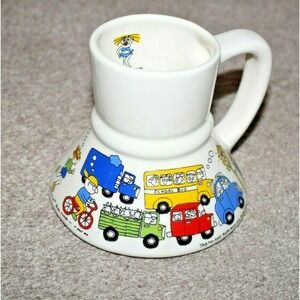 Vintage 80s Auto Car - Coffee‎ Travel No Spill Mug - St. Paul Minnesota